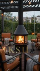 Metal Orta Şömine Ilgın 2151