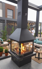 Metal Orta Şömine Ilgın 2139