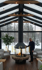 Metal Orta Şömine Ilgın 2157