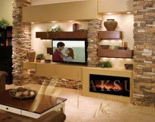 Şömine Dekorasyon Fikirleri