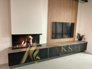 Doğalgazlı Şömine Devin 5013