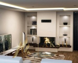 Üç Yönü Açık U Tipi Şömine Zümre 7130