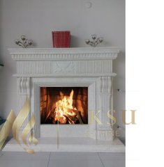 İşlemeli Şömine Verda 9017