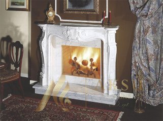 İşlemeli Şömine Verda 9012