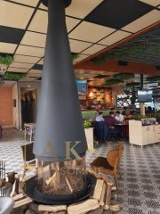 Metal Orta Şömine Ilgın 2154