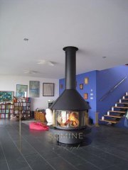 Metal Orta Şömine Minel 6002