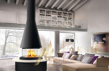 Metal Orta Şömine Ilgın 2105