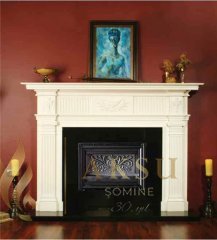 İşlemeli Şömine Verda 9021