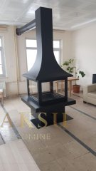 Metal Orta Şömine Ilgın 2152