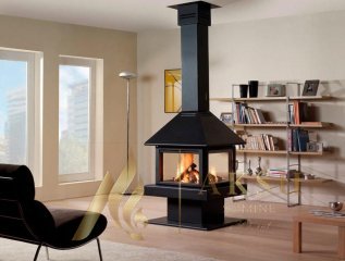 Metal Orta Şömine Ilgın 2125