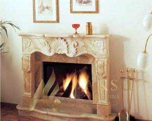 İşlemeli Şömine Verda 9014