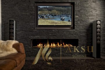 Doğalgazlı Şömine Devin 5013 / Trimline 170