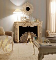 İşlemeli Şömine Verda 9003