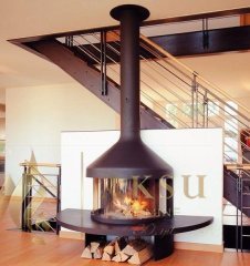 Metal Orta Şömine Ilgın 2108