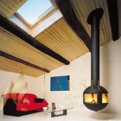 Metal Orta Şömine Ilgın 2107