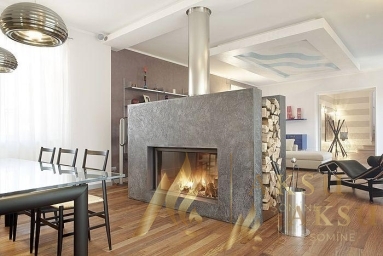 Çift Yönlü Şömine Resim Galeri