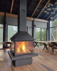 Metal Orta Şömine Ilgın 2303