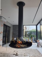 Metal Orta Şömine Ilgın 2300