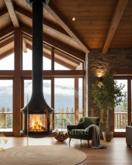 Metal Orta Şömine Ilgın 2103