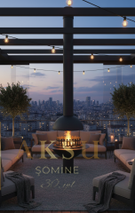 Metal Orta Şömine Ilgın 2127