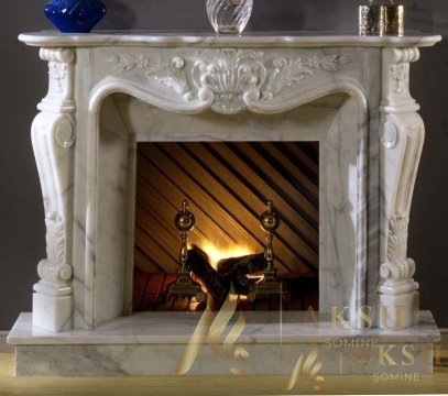 İşlemeli Şömineler