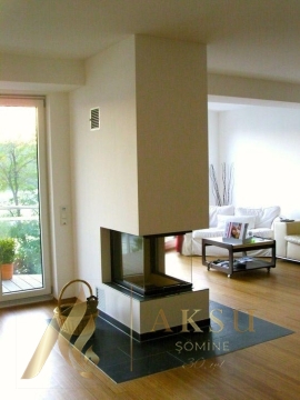 Üç Yönü Açık U Tipi Şömine Zümre 71310