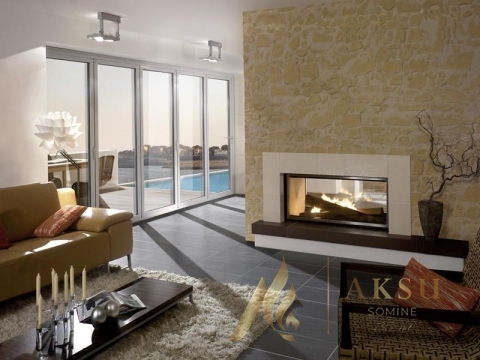 İki Yönü Açık Şömine Eliz 8007
