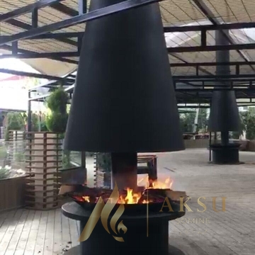Metal Orta Şömine Ilgın 2153