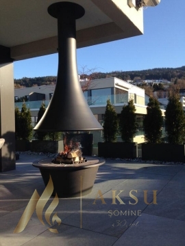 Metal Orta Şömine Ilgın 2149