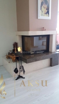 L Tipi Köşe Şömine Dide 5030