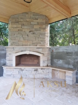 Barbekü |Bahçe Şömine Alba 7017