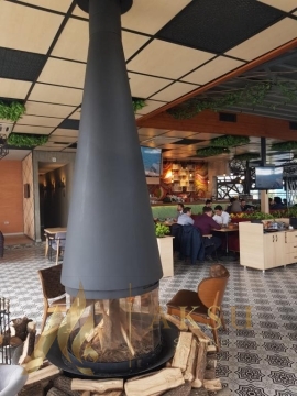 Metal Orta Şömine Ilgın 2154