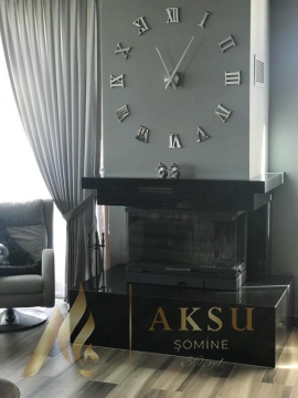 Üç Yönü Açık U Tipi Şömine Zümre 71315
