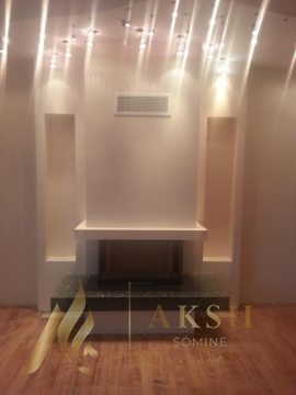 Üç Yönü Açık U Tipi Şömine Zümre 7125
