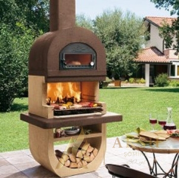 Metal Fırınlı Barbekü | Alba 8109
