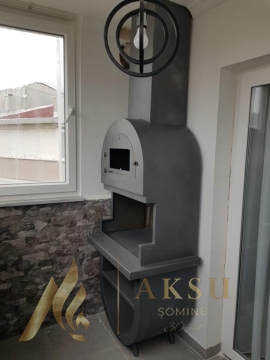 Metal Fırınlı Barbekü | Alba 8108
