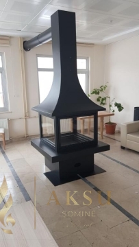 Metal Orta Şömine Ilgın 2152