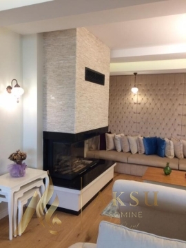 Üç Yönü Açık U Tipi Şömine Zümre 7124