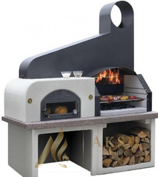 Metal Fırınlı Barbekü | Alba 8115
