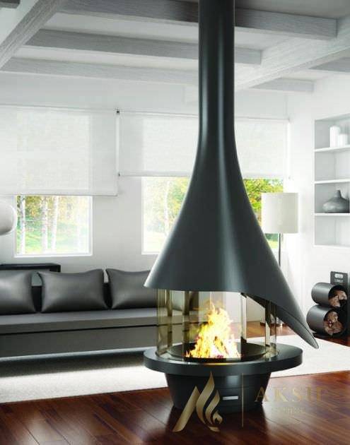 Metal Orta Şömine Ilgın 2101 – Şömine Modeli