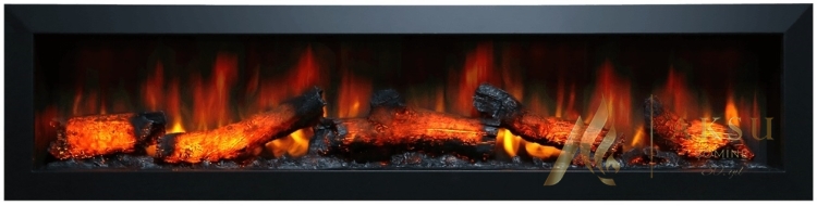 AKS NADA KRN 180 CM ELEKTRİKLİ ŞÖMİNE