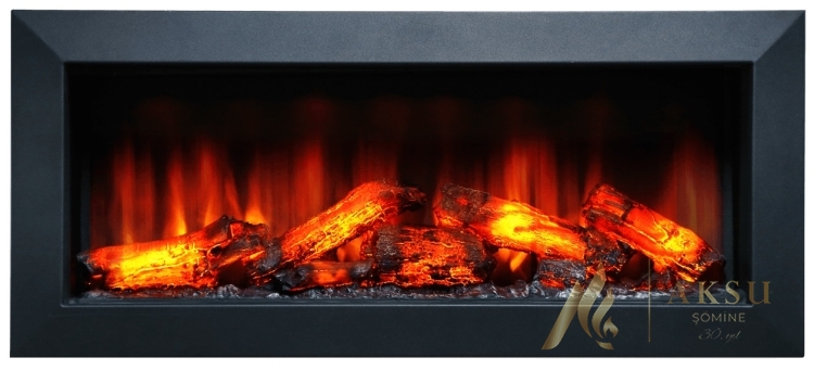 AKS NADA KRN 100 CM ELEKTRİKLİ ŞÖMİNE