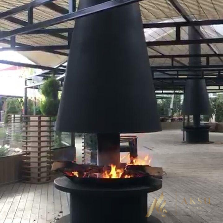 Metal Orta Şömine Ilgın 2153
