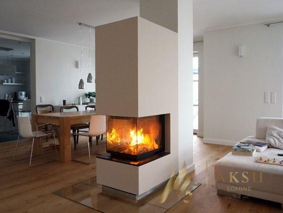 Üç Yönü Açık U Tipi Şömine Zümre 71308