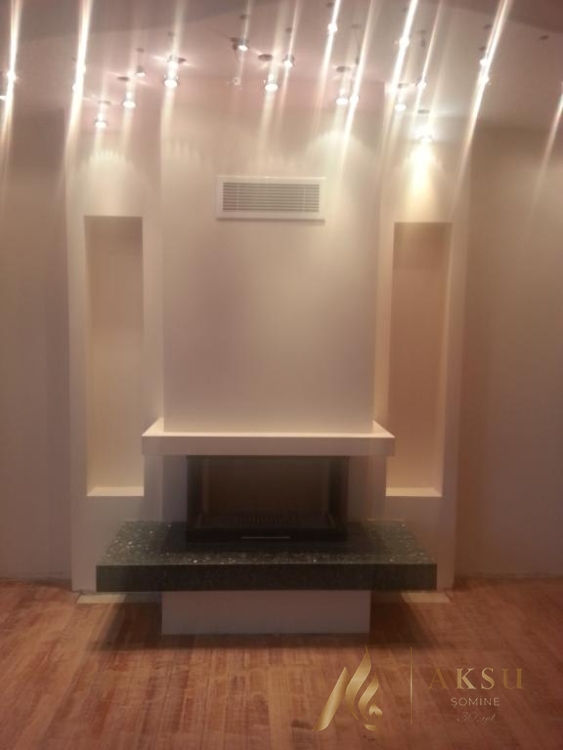 Üç Yönü Açık U Tipi Şömine Zümre 7125