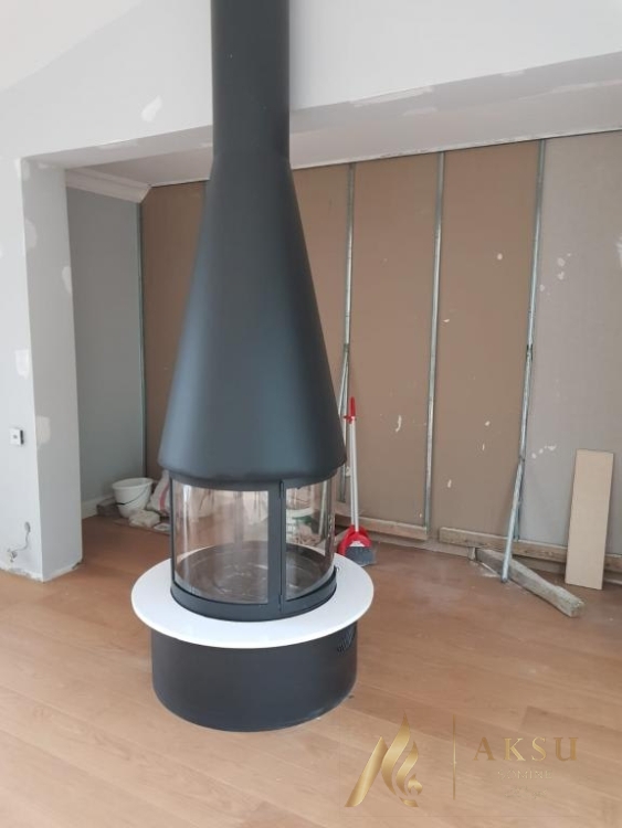 Metal Orta Şömine Ilgın 2150