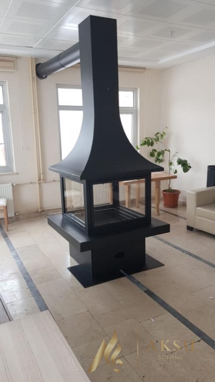 Metal Orta Şömine Ilgın 2152