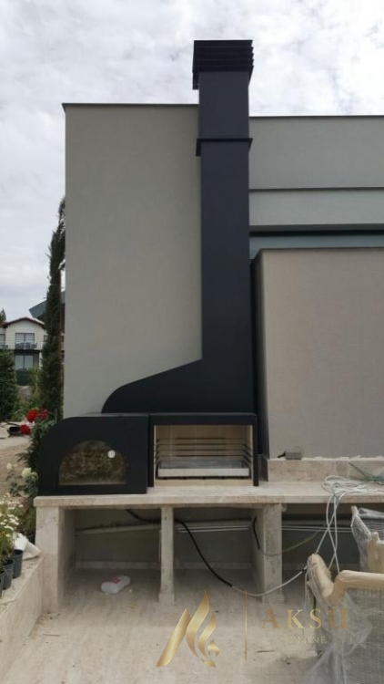 Metal Fırınlı Barbekü | Alba 8100