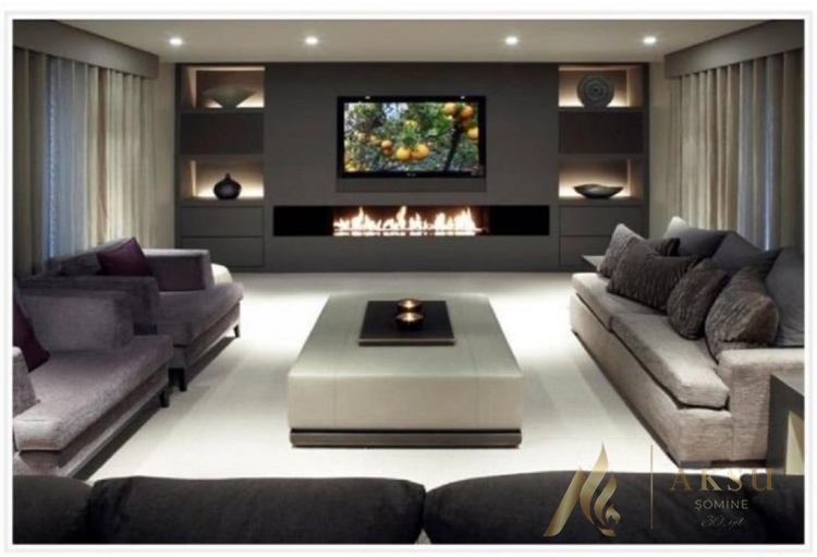 Bio (Bacasız) Şömine Lemis 3015